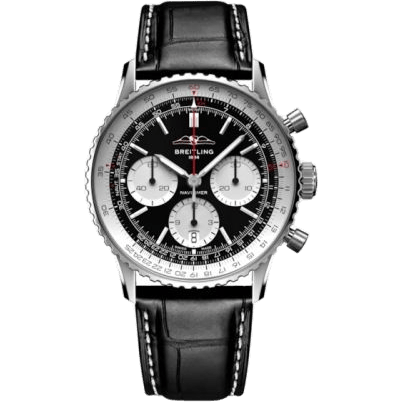 Breitling Navitimer B01 Chronograph 41 Stainless Steel / Black / Alligator AB0139211B1P1
