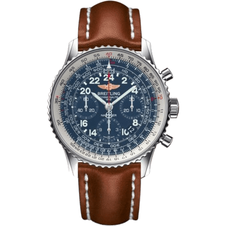 Cosmonaute Stainless Steel / Blue / Calf