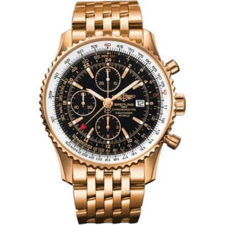 Breitling Navitimer World Red Gold / Black / Bracelet H2432212/B928/426H