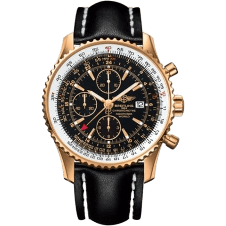 Breitling Navitimer World Red Gold / Black / Calf / Pin H2432212/B928/441X/R20BA.1