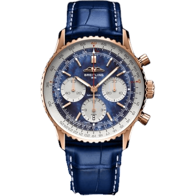 Breitling Navitimer B01 Chronograph 41 Red Gold / Blue MOP / S&S Hanoi RB01392A1C1P1