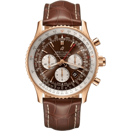 Navitimer Rattrapante Red Gold / Brown