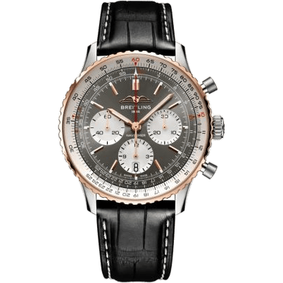 Breitling Navitimer B01 Chronograph 43 Stainless Steel - Red Gold / Geneva UB01383A1M1P1