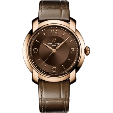 Lady Premier 36 Automatic Red Gold / Chocolate