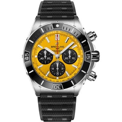 Super Chronomat B01 44 Stainless Steel / Yellow / Rubber / China