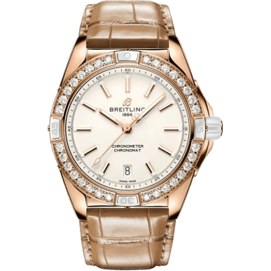 Super Chronomat 38 Origins Red Gold / White / Alligator