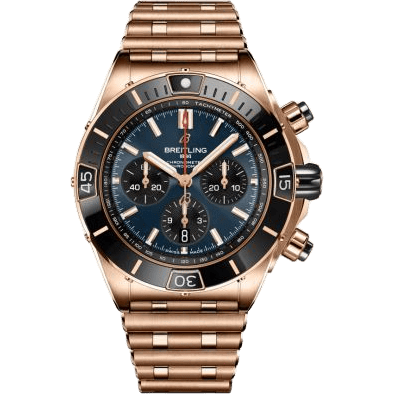 Super Chronomat B01 44 Red Gold / Blue / Rouleaux