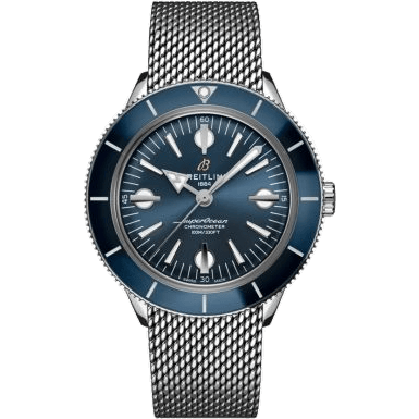 Superocean Heritage '57 Stainless Steel / Blue / Mesh