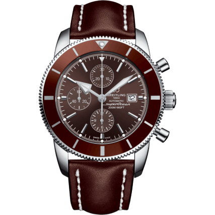 Breitling Superocean Heritage II 46 Chronograph Stainless Steel / Bronze / Bronze / Calf / Pin A1331233/Q616/443X/A20BA.1