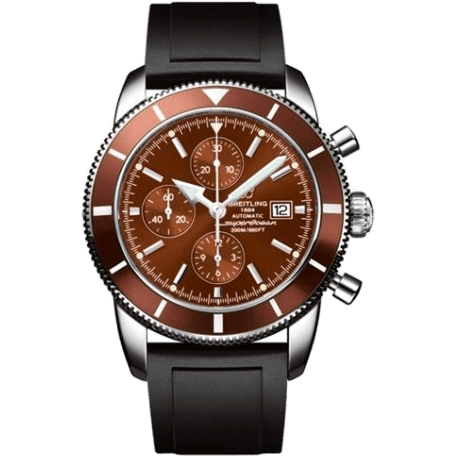 Superocean Heritage 46 Chronograph Stainless Steel / Bronze / Bronze / Rubber