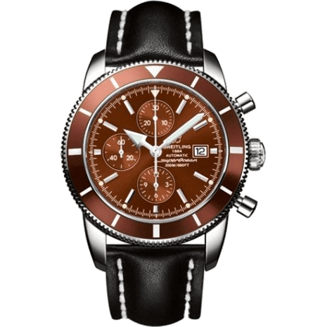 Superocean Heritage 46 Chronograph Stainless Steel / Bronze / Bronze / Calf