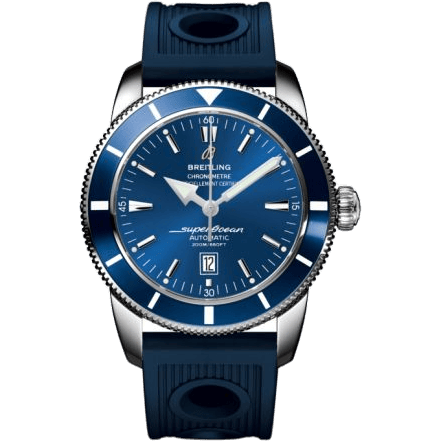 Superocean Heritage 46 Stainless Steel / Blue / Blue /