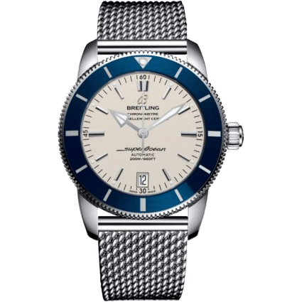 Breitling Superocean Heritage II 42 Stainless Steel / Blue / Silver / Bracelet AB201016/G827/154A