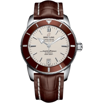 Breitling Superocean Heritage II 42 Stainless Steel / Bronze / Silver / Croco AB201033.G827.739P