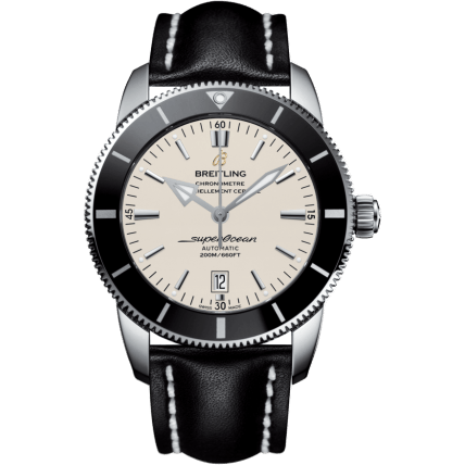 Breitling Superocean Heritage II 46 Stainless Steel / Black / Silver / Calf / Pin AB202012/G828/441X/A20BA.1