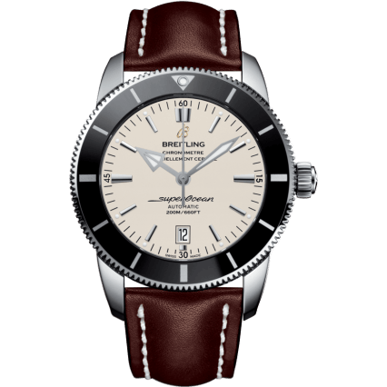 Breitling Superocean Heritage II 46 Stainless Steel / Black / Silver / Calf / Folding AB202012/G828/444X/A20D.1