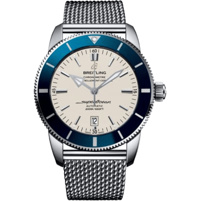 Breitling Superocean Heritage II 46 Stainless Steel / Blue / Silver / Milanese AB202016/G828/152A