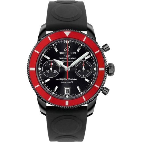 Superocean Heritage 44 Chronograph Blacksteel