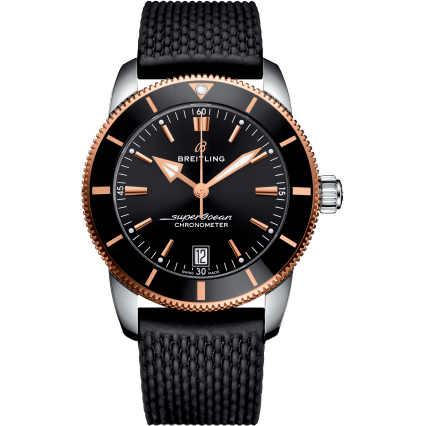 Breitling Superocean Heritage II B20 Automatic 42 Stainless Steel - Red Gold / Black / Rubber / Folding UB2010121B1S1