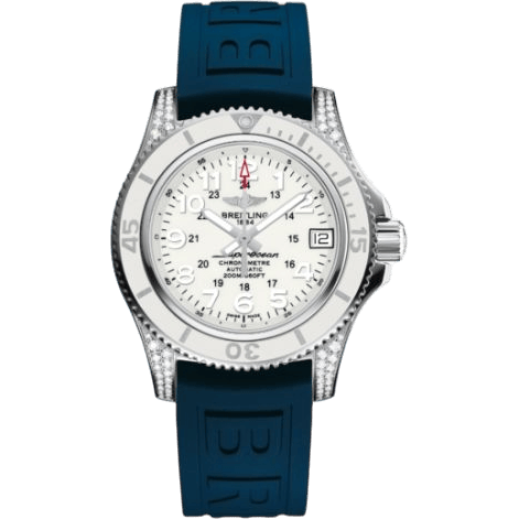 Breitling Superocean II 36 Diamond / White / Rubber A1731267.A775.238S