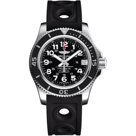 Breitling Superocean II 36 Black / Rubber A17312C9.BD91.231S