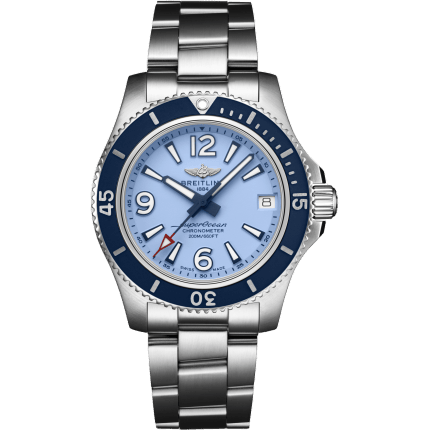 Superocean 36 Stainless Steel / Blue / Bracelet
