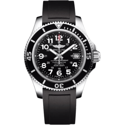 Breitling Superocean II 42 Stainless Steel / Volcano Black / Rubber A17365C9.BD67.132S