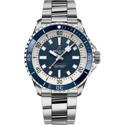 Breitling SuperOcean Automatic 42 Stainless Steel / Blue / Bracelet A17375E71C1A1