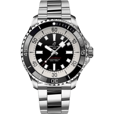 Breitling SuperOcean Automatic 44 Stainless Steel / Black / Bracelet A17376211B1A1