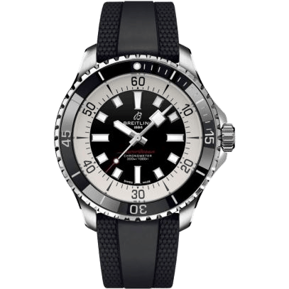 SuperOcean Automatic 44 Stainless Steel / Black / Rubber