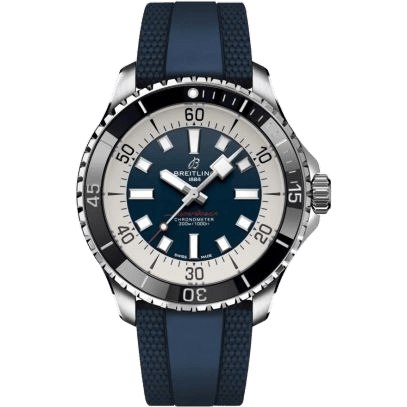 SuperOcean Automatic 44 Stainless Steel / Blue / Rubber