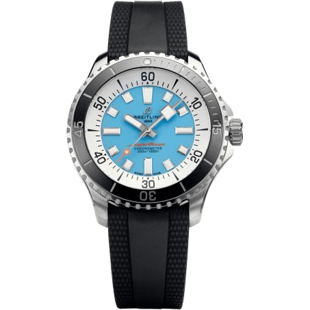 Breitling SuperOcean Automatic 44 Stainless Steel / Ice Blue / Bucherer A173763A1C1S1