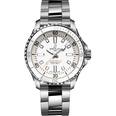 Breitling SuperOcean Automatic 36 Stainless Steel / White / Bracelet A17377211A1A1