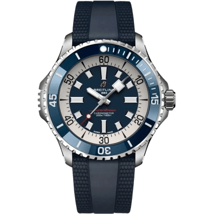 SuperOcean Automatic 46 Stainless Steel / Blue / Rubber