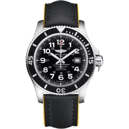 Breitling Superocean II 44 Stainless Steel / Black / Volcano Black / Rubber A17392D7.BD68.229X