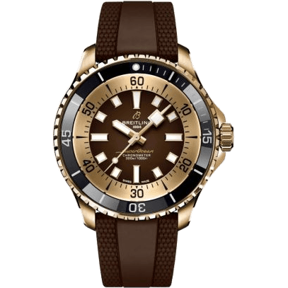 Breitling SuperOcean Automatic 44 Bronze / Brown / Rubber N17376201Q1S1