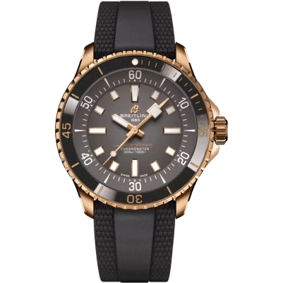 Breitling SuperOcean Automatic 42 Red Gold / Grey / Oomiya R173751A1G1S1