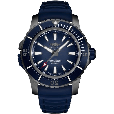 Breitling Superocean II 48 Titanium / Blue / Rubber / Pin V17369101C1S1