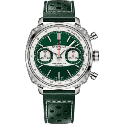 Premier Top Time B01 Racing Stainless Steel / Green