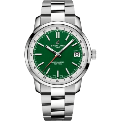 Top Time B31 Stainless Steel / Green / Bracelet