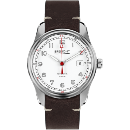 Bremont Airco Mach 1 Stainless Steel / White / Calf AIRCO MACH 1/WH