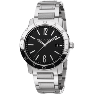 Bulgari Solotempo 41.5 Black Bracelet