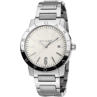 Bulgari Solotempo 41.5 White Bracelet