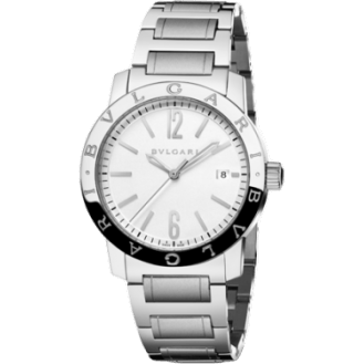 Bulgari Solotempo 39 Silver Bracelet 102110