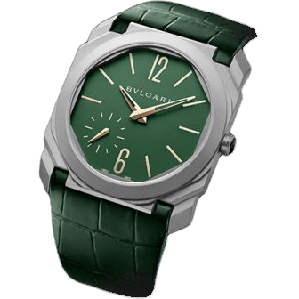Bulgari Octo Finissimo Automatic Titanium / Green / Harrods 100995