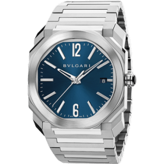 Bulgari Octo Solotempo 38 Blue Bracelet 102105