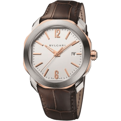 Bulgari Octo Roma 41 Stainless Steel / Pink Gold / Silver 102703