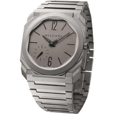 Bulgari Octo Finissimo Automatic Titanium / Grey / Bracelet 102713
