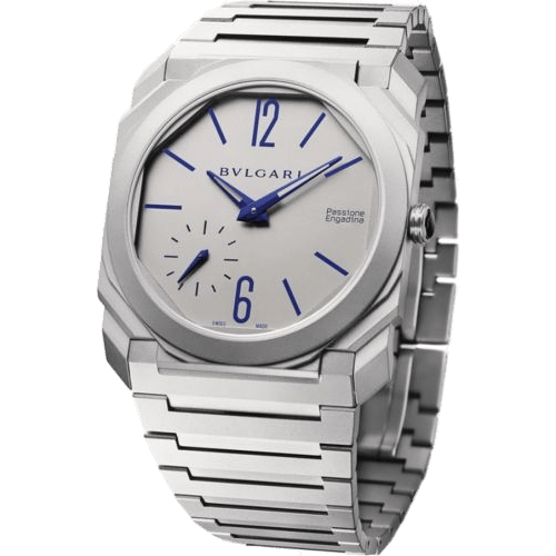 Bulgari Octo Finissimo Automatic Titanium / Grey / Passione Engadina 103079