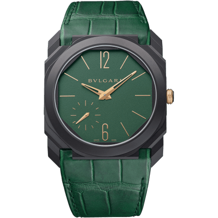 Bulgari Octo Finissimo Automatic Titanium / DLC / Green 103151